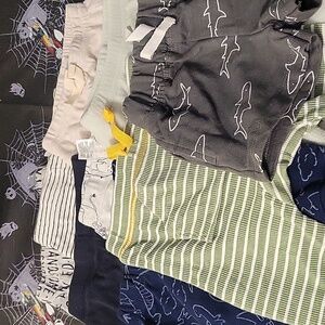 9 piece pants lot 0-3 months